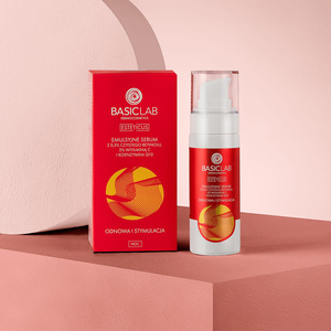 Emulsyjne serum z 0,3% czystego retinolu, 3% witaminą C i koenzymem Q10 Odnowa i Stymulacja