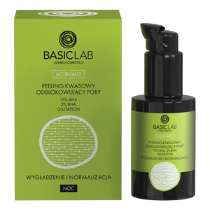 Peeling kwasowy odblokowujący pory z 15% AHA, 2% BHA 