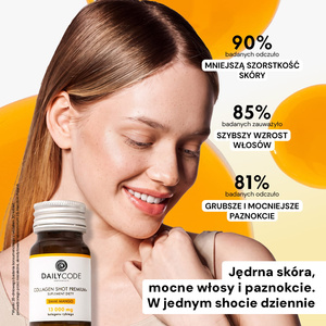 Collagen Shot Premium+, 13 000 mg kolagenu rybiego, 15 szt., smak mango